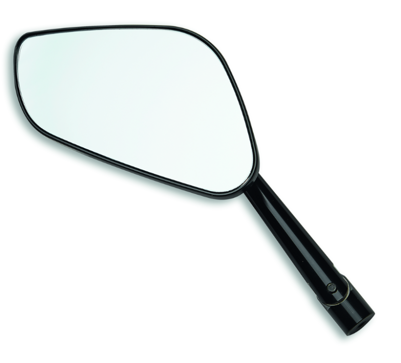 Ducati by Rizoma Aluminum Mirror in Black - Left Side 96880711AA
