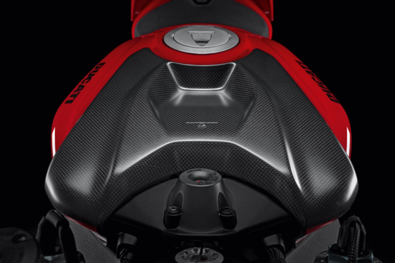 Ducati Panigale V4 2025+ Carbon Tank Cover 96981821AA - AMS Ducati