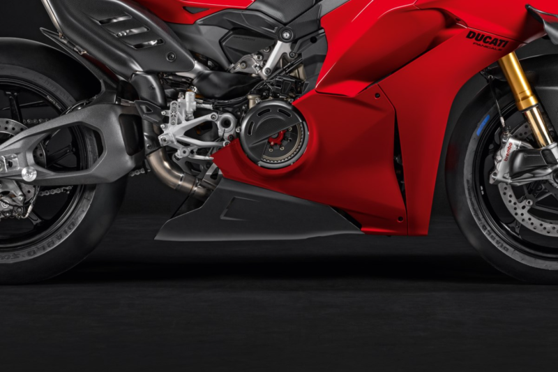 Ducati Panigale V4 2025+ Plastic Lower Fairing for Racing Exhaust
