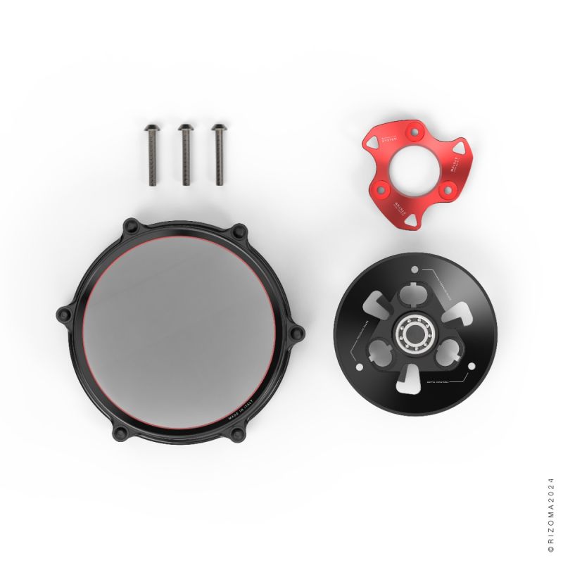 Rizoma Ducati Panigale V4 & Streetfighter V4 Clear Clutch Cover