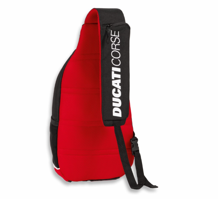 Ducati Corse Livery Sling Backpack 987713272 - AMS Ducati