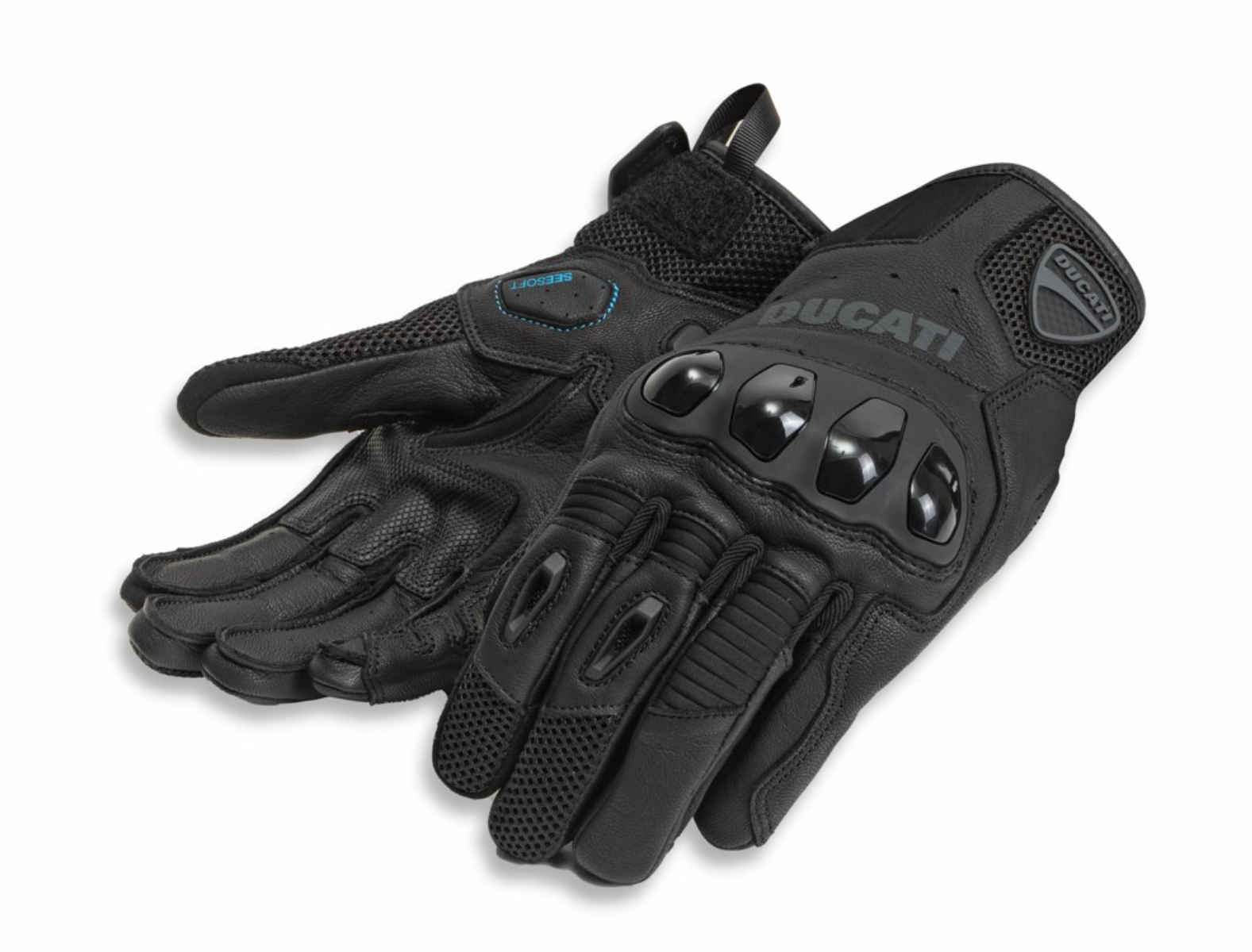 Ducati City C4 Fabric-Leather Gloves by REV'IT! 98109254X